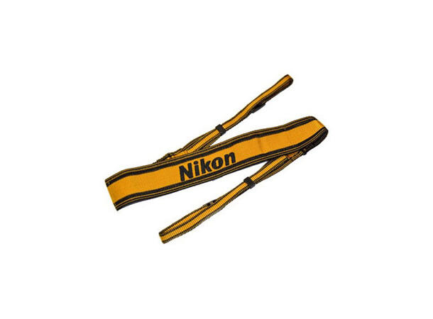 Nikon AN-6Y  Gul/Svart Vevd Nylon Bred skulderreim ( 3cm )